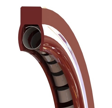 Helical Spring Engineered Static Face Seal